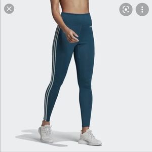 Adidas Designed to Move 3-Stripe High Rise Long